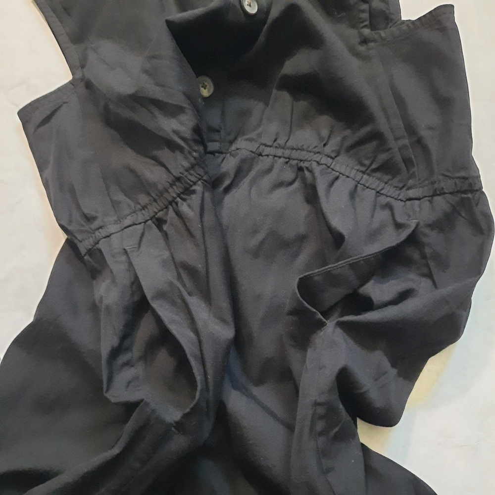 NWOT Everlane The Tiered Midi Dress Black - Size S - Picture 11 of 14